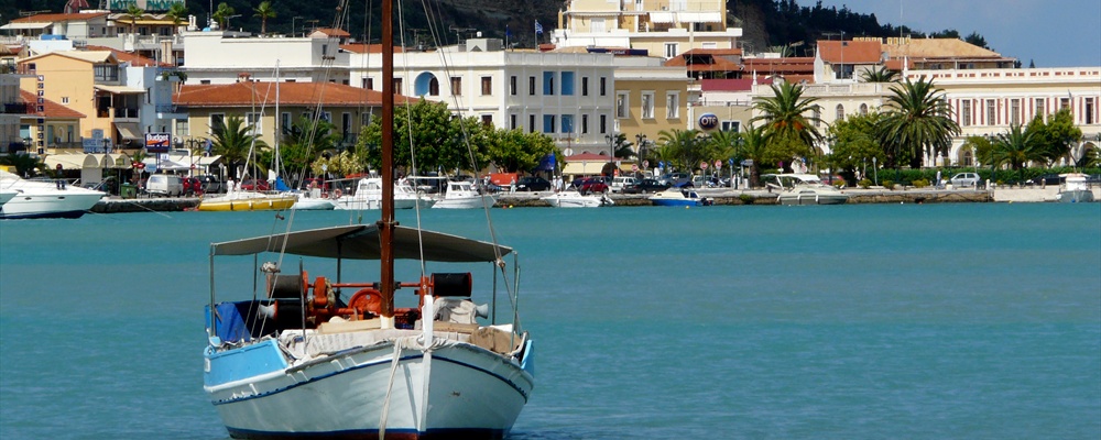 Zakynthos Harbour.